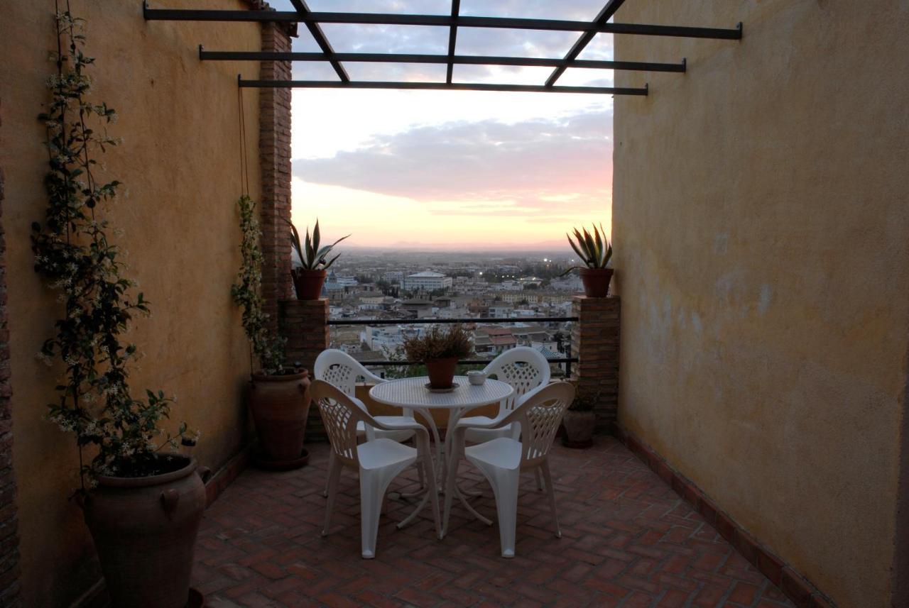 Carmen En El Albaicin Con Jardin Y Vistas Apartman Granada Kültér fotó