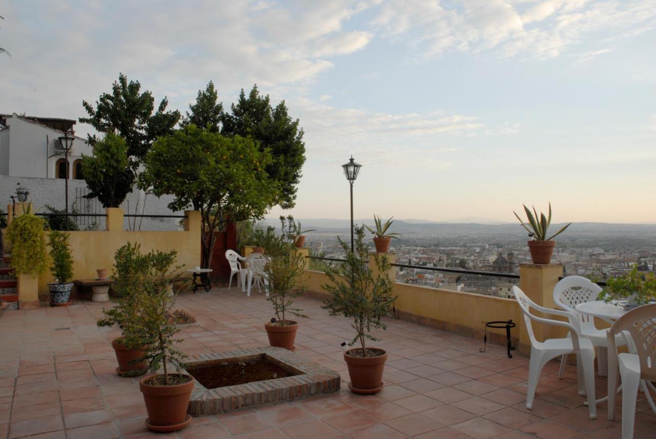 Carmen En El Albaicin Con Jardin Y Vistas Apartman Granada Kültér fotó